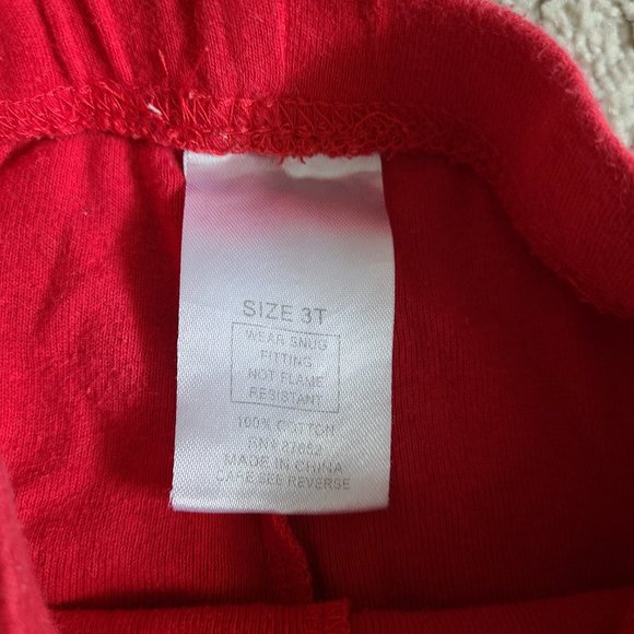 3 items - 3T Unisex holiday pajamas - Picture 9 of 10